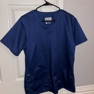 Wonderwork scrub set navy